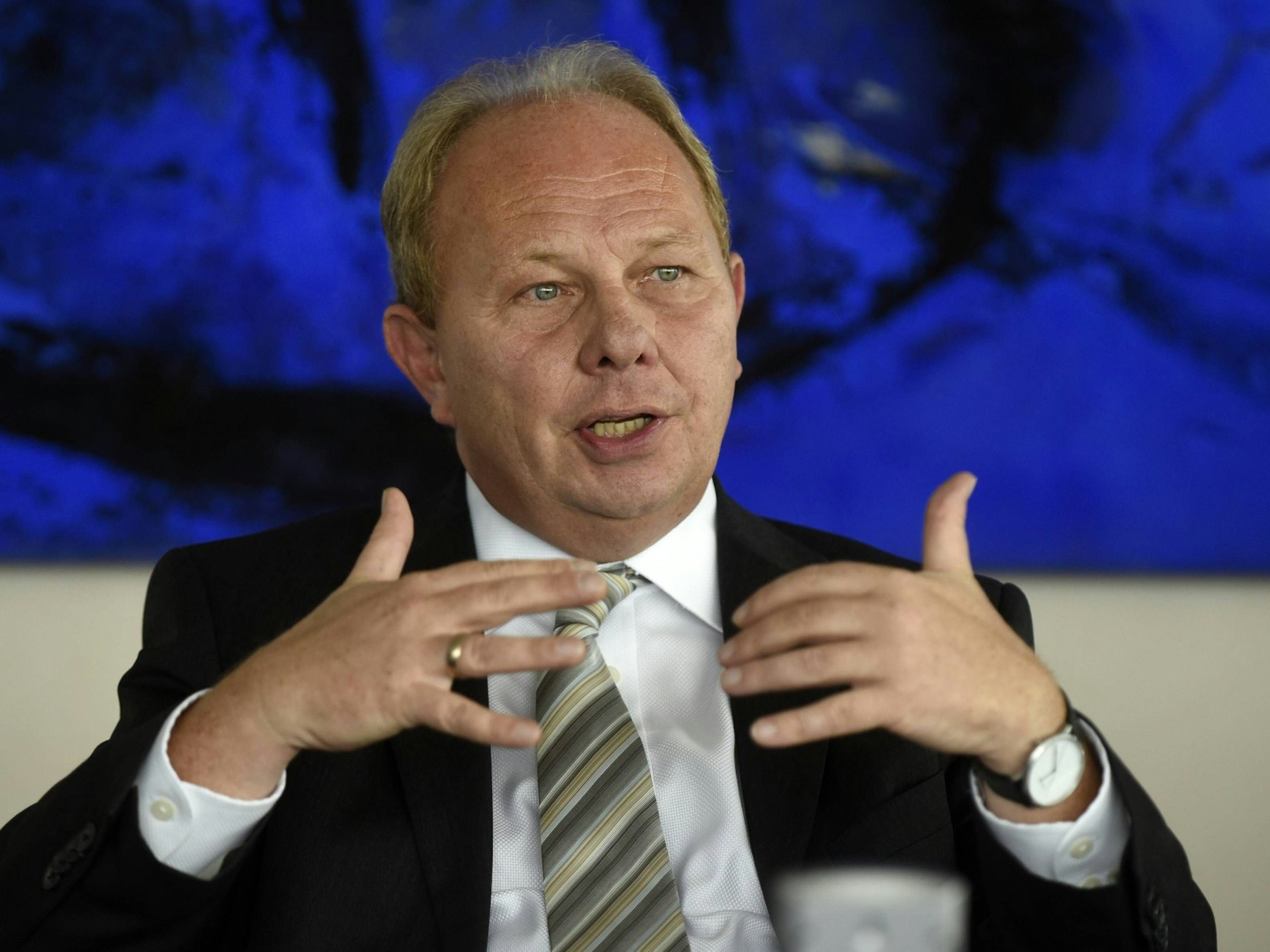 Gottfried Rüßmann, Vorstandsvorsitzender der DEVK-Unternehmungsgruppe.