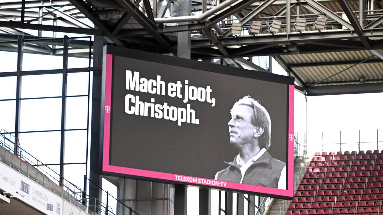 Für Christoph Daum gibt es am Donnerstag (12. September 2024) eine Trauerfeier im Rhein-Energie-Stadion.