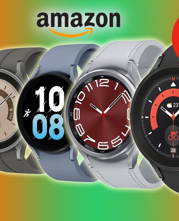 Auf dem Bild sind verschiedene Samsung Smartwatch Modelle abgebildet.