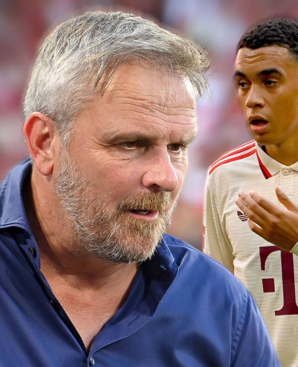Dietmar Hamann und Jamal Musiala.