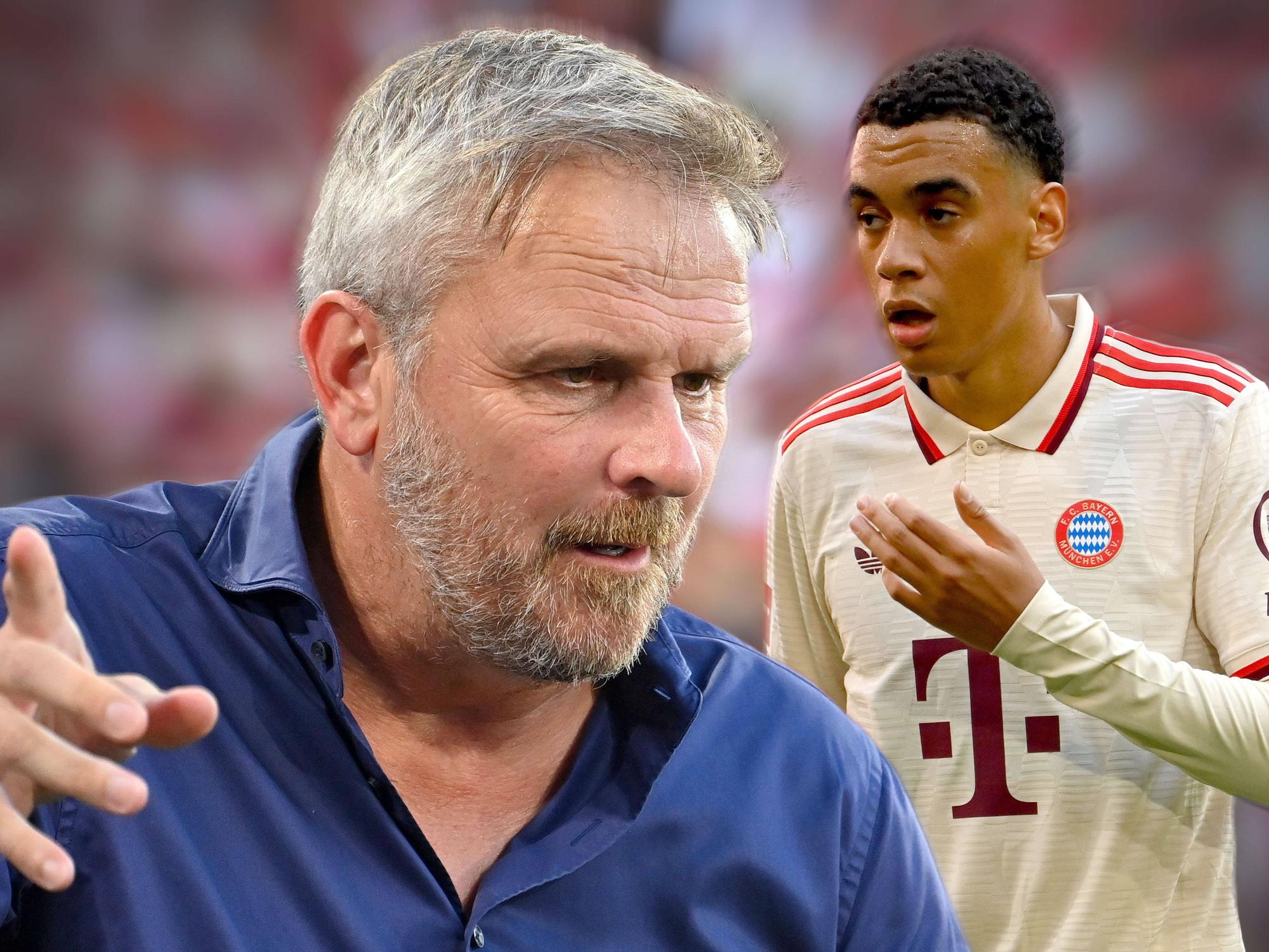 Dietmar Hamann und Jamal Musiala.