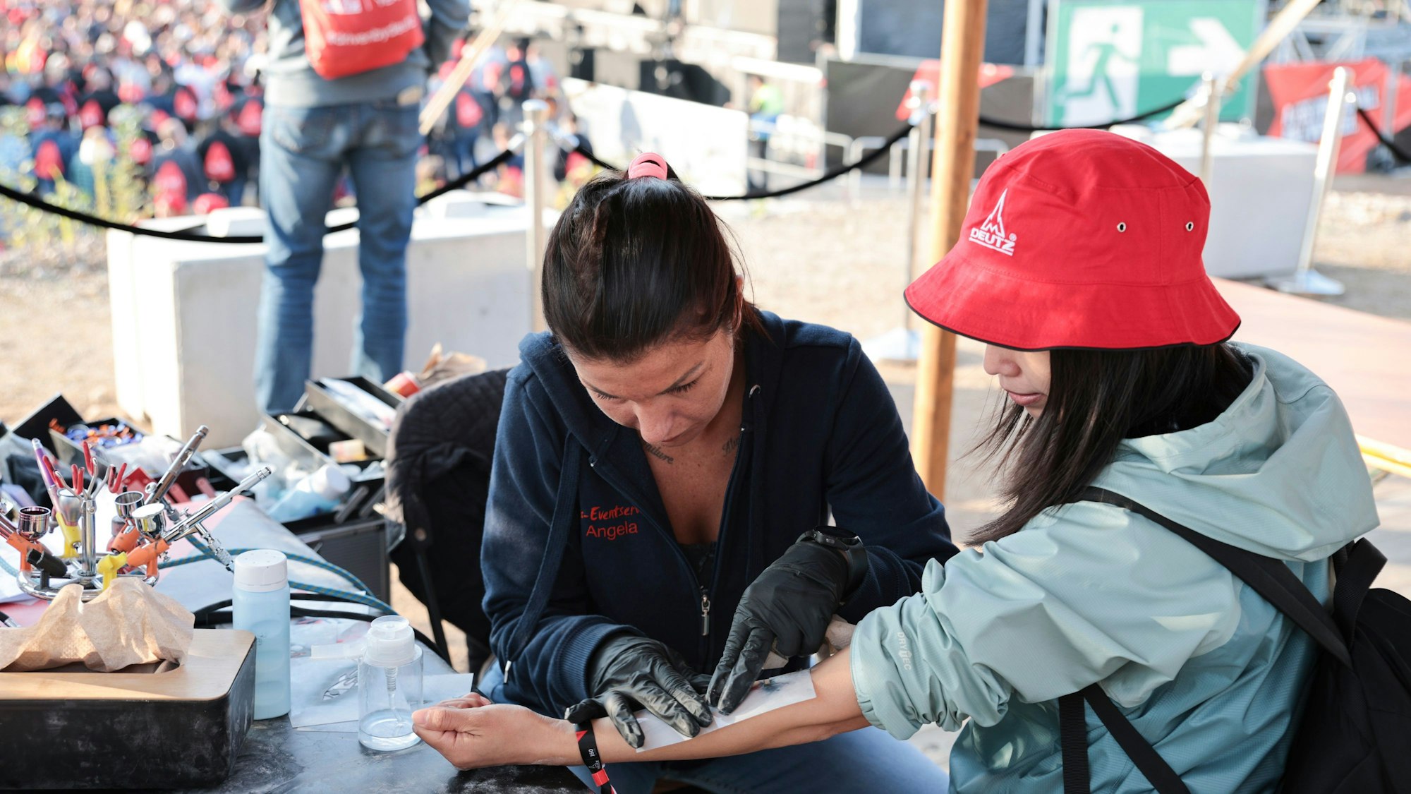 Festival der Firma Deutz in Köln.