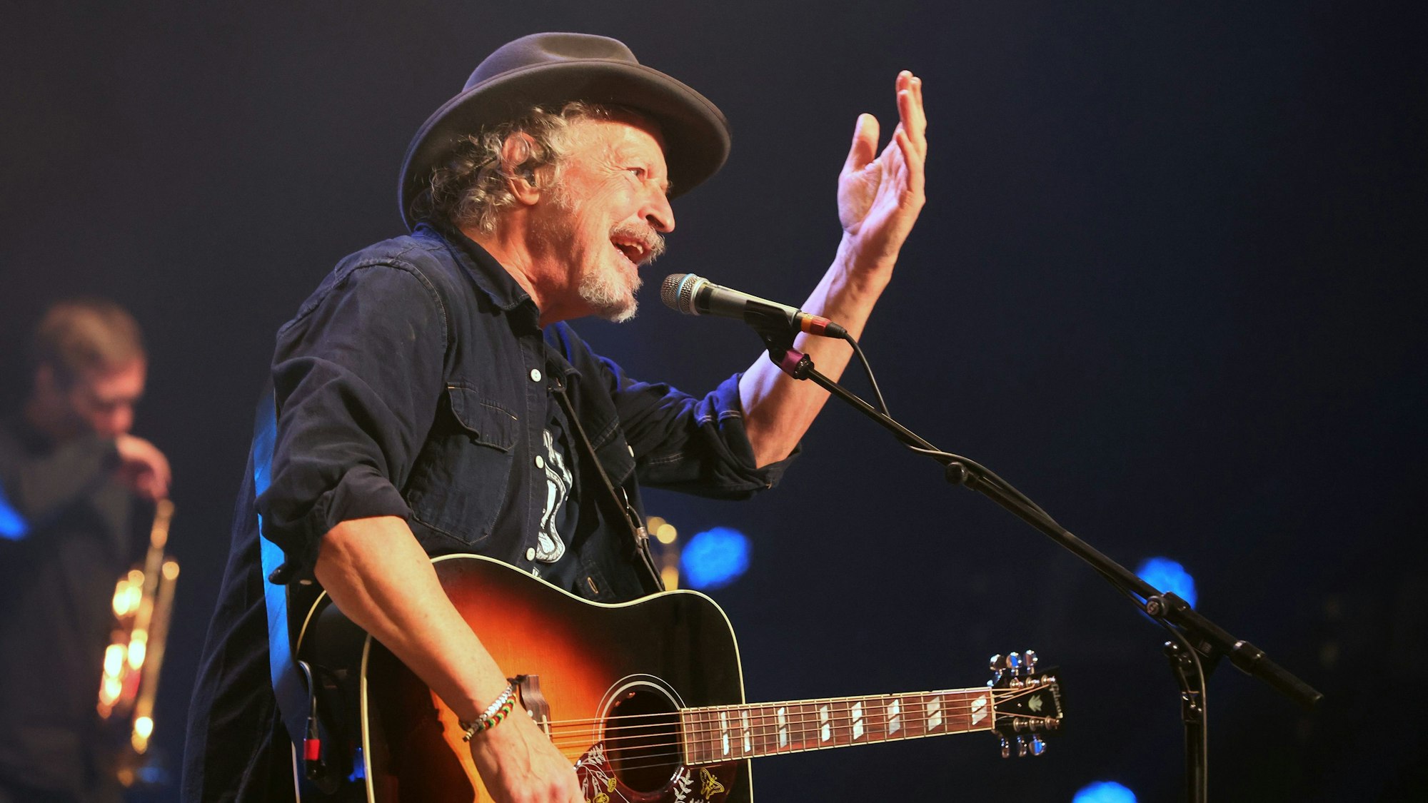 Wolfgang Niedecken mit BAP im Satory.