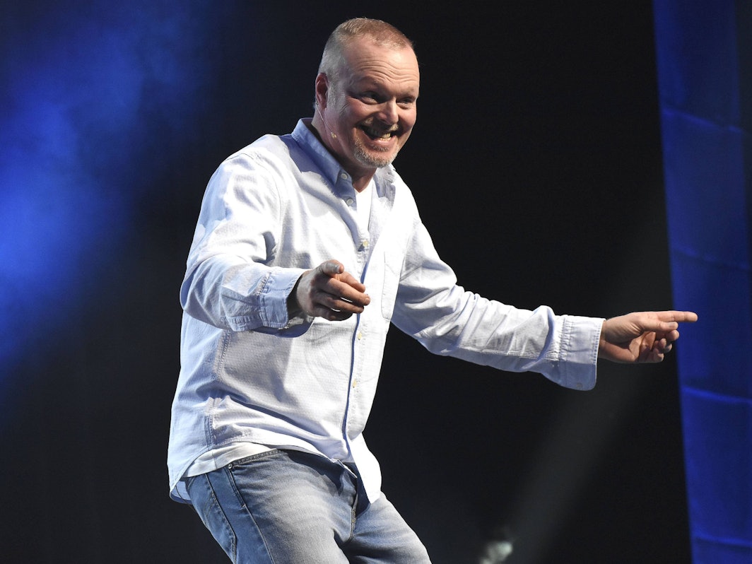 Stefan Raab beim Founders Festival Bits & Pretzels im ICM.