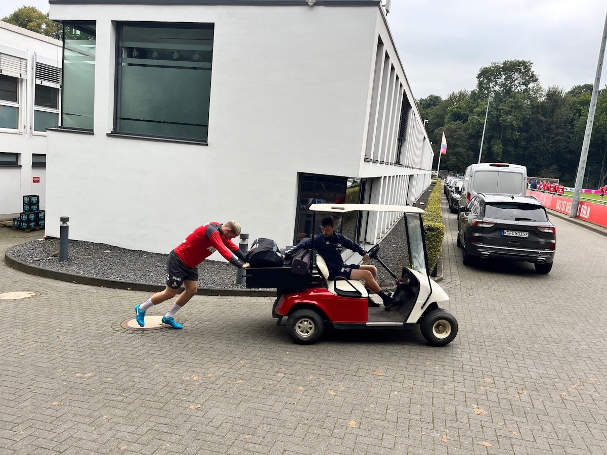FC-Training am Geißbockheim.