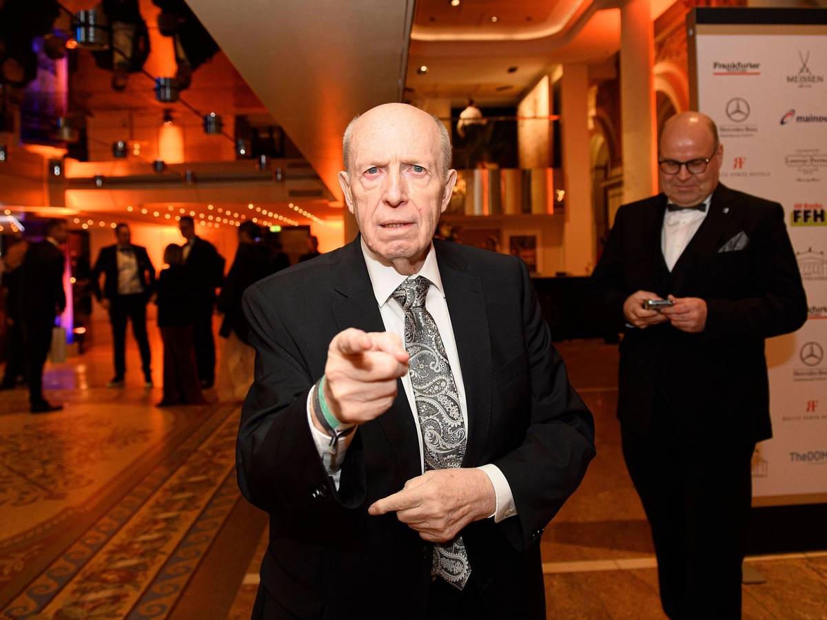 Reiner Calmund auf dem 39. Deutsche Sportpresseball in Frankfurt am Main.