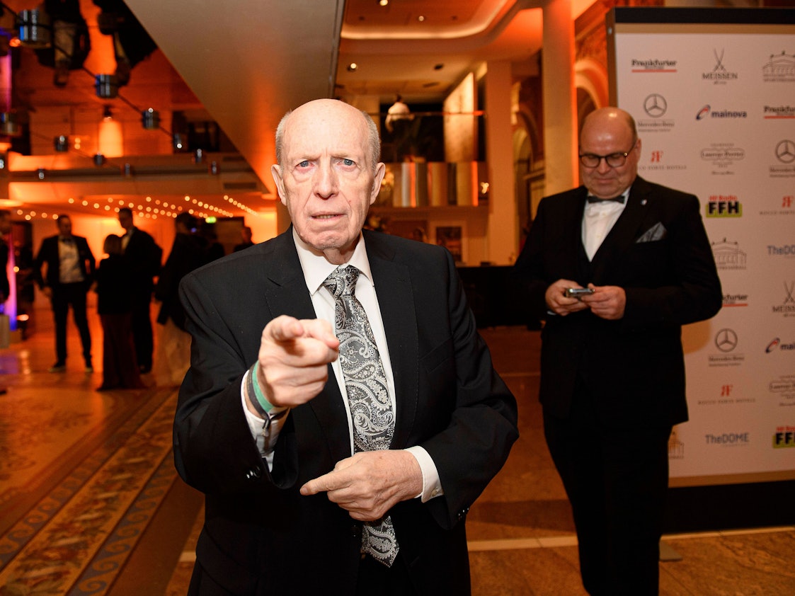 Reiner Calmund auf dem 39. Deutsche Sportpresseball in Frankfurt am Main.