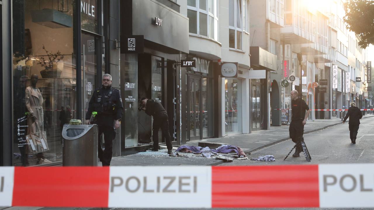 Das Foto zeigt den Anschlagsort auf der Ehrenstraße am 18. September 2024.