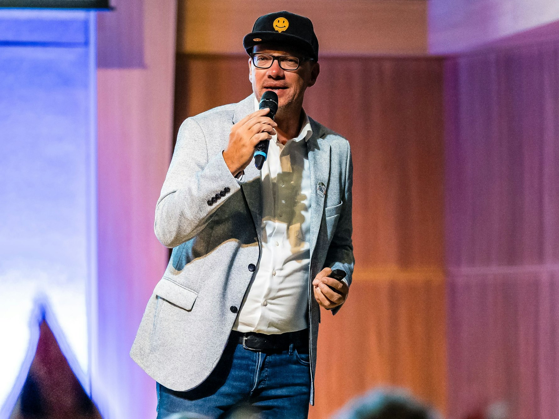 Jörg Runge auf dem Jeckliner.