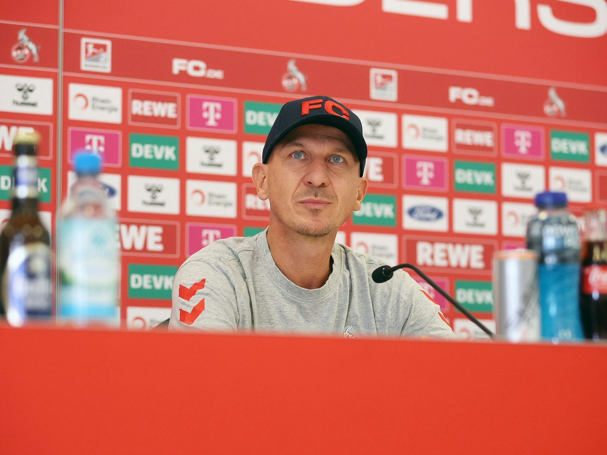 1. FC Köln, Pressekonferenz mit Trainer Gerhard Struber