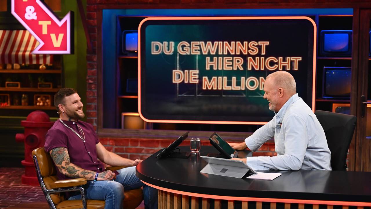 Kandidat Oliver Buse (l.) und Stefan Raab.