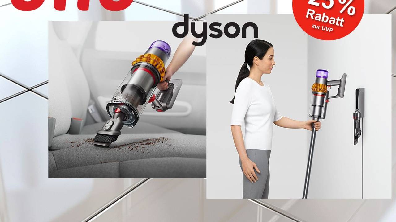 Jetzt bis zu 25% auf deinen neuen Dyson Staubsauger bei OTTO sparen!