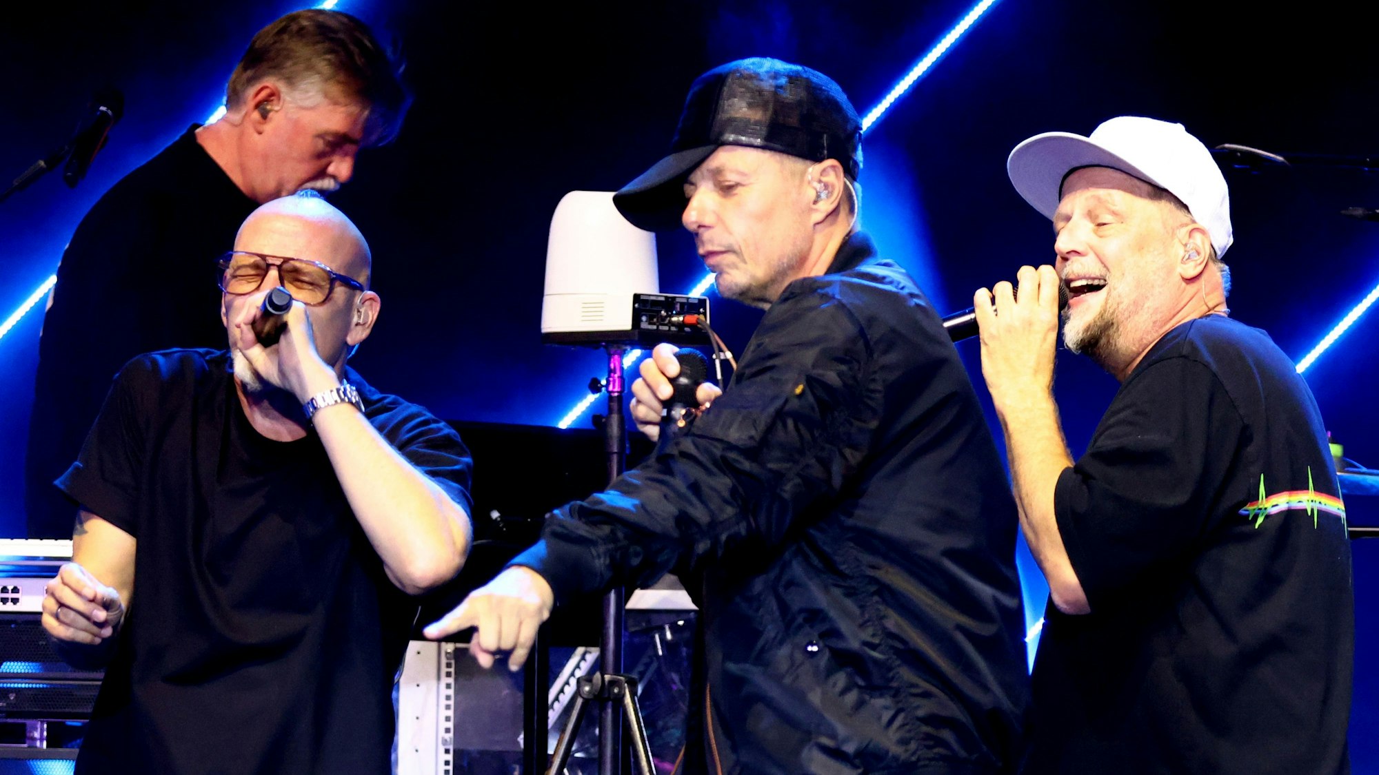 Die deutsche Hip-Hop-Band Die Fantastischen Vier.