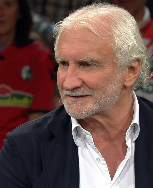 Rudi Völler am Samstag im ZDF-„Sportstudio“.