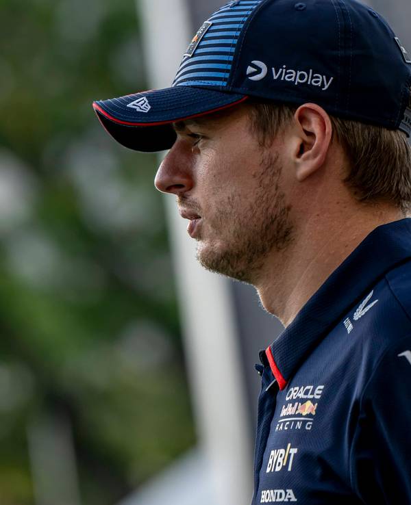 Max Verstappen beim Marina Bay Street Circuit in Singapur.