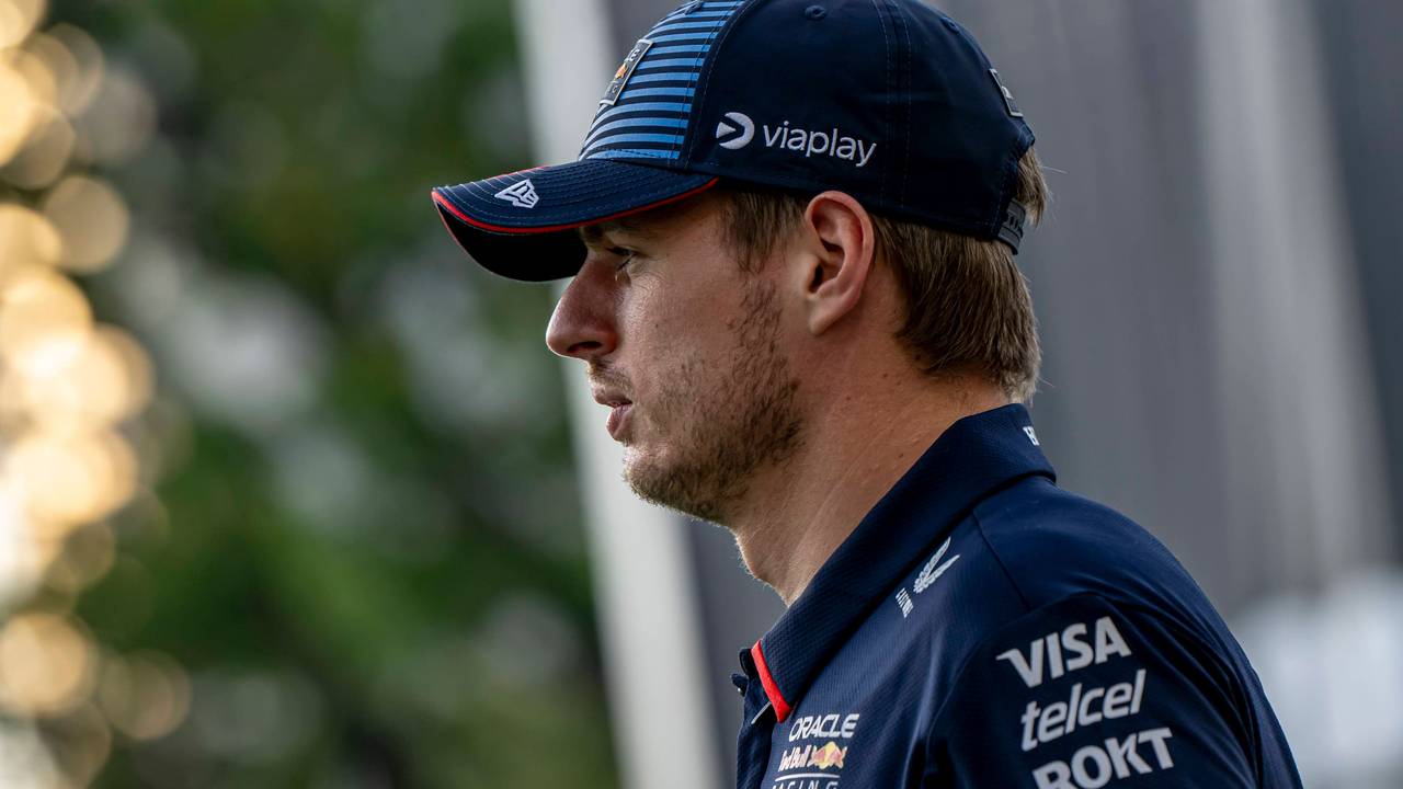 Max Verstappen beim Marina Bay Street Circuit in Singapur.