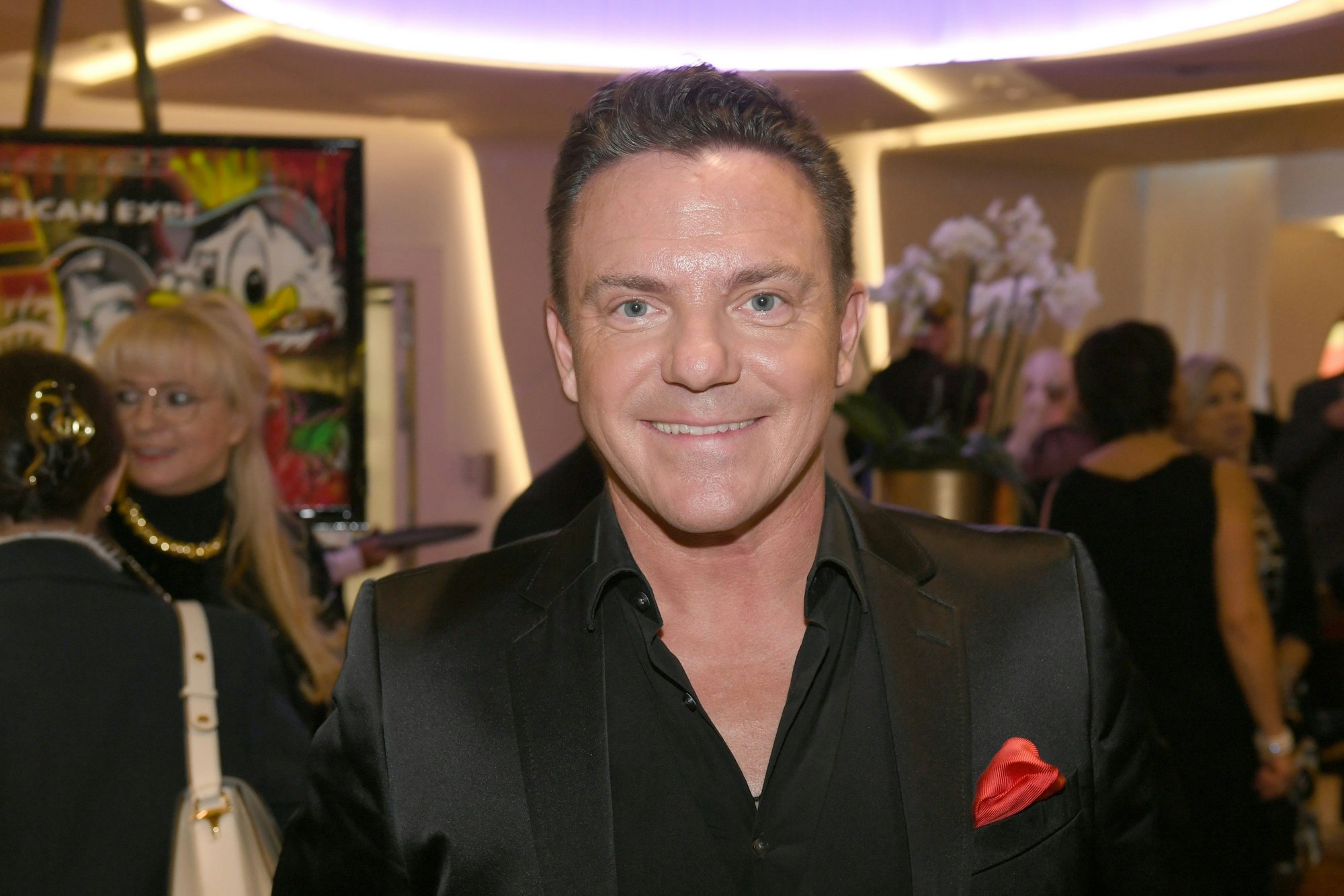 Stefan Mross, Sänger, nimmt am Charity-Dinner „Gemeinsam für Kinder“ im Hotel „Kempinski Vier Jahreszeiten“ teil.