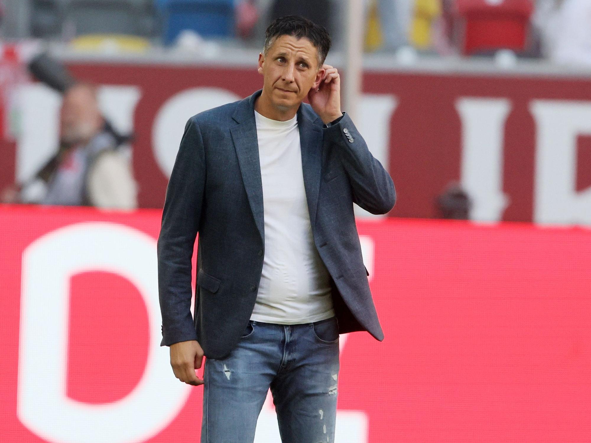 Kölns Sport-Geschäftsführer Christian Keller in der Merkur Spiel-Arena.