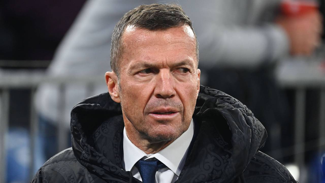 Lothar Matthäus beim Champions-League-Spiel zwischen dem FC Bayern München und Dinamo Zagreb.