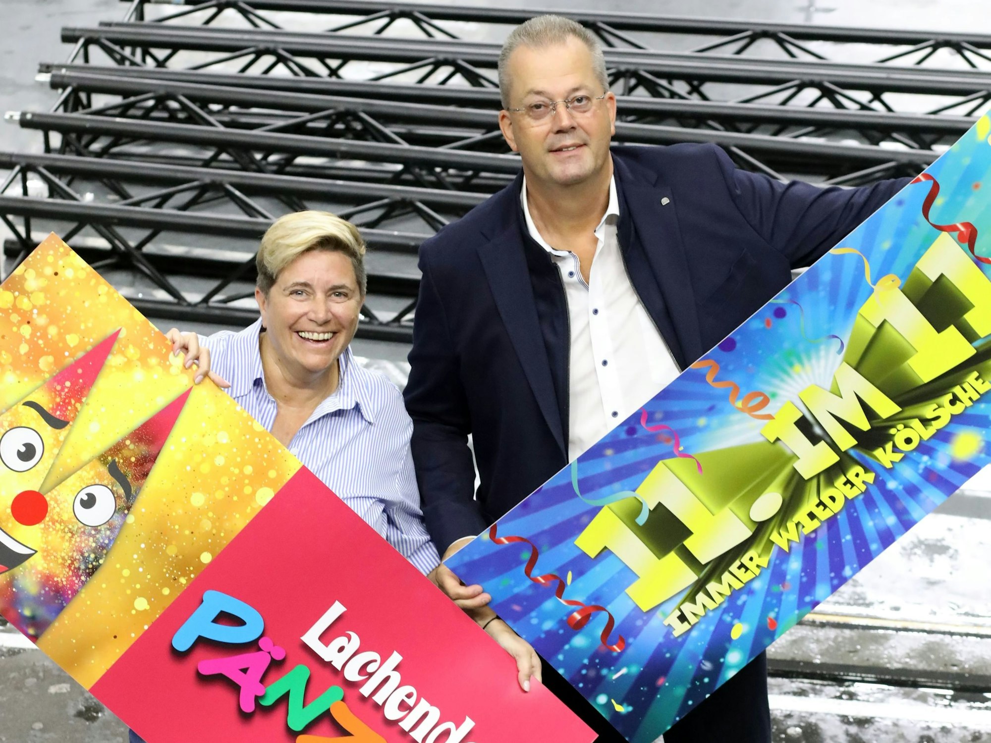 Pressekonferenz zu „Lachende Kölnarena“, „Elfter im Elften“ und „Lachende PÄNZarena“.