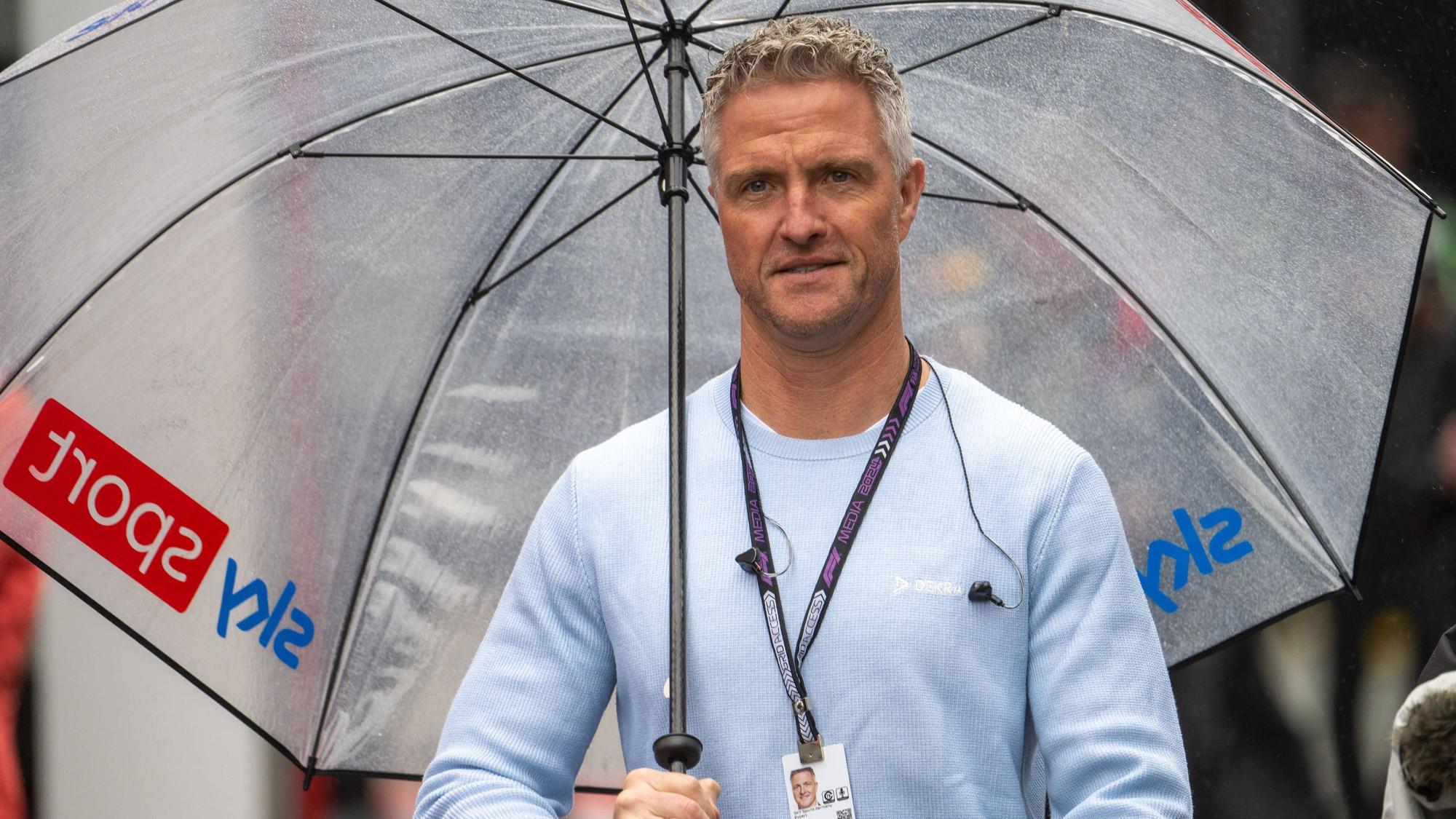 Ralf Schumacher bei einem Auftritt als Sky-Experte in der Formel 1.