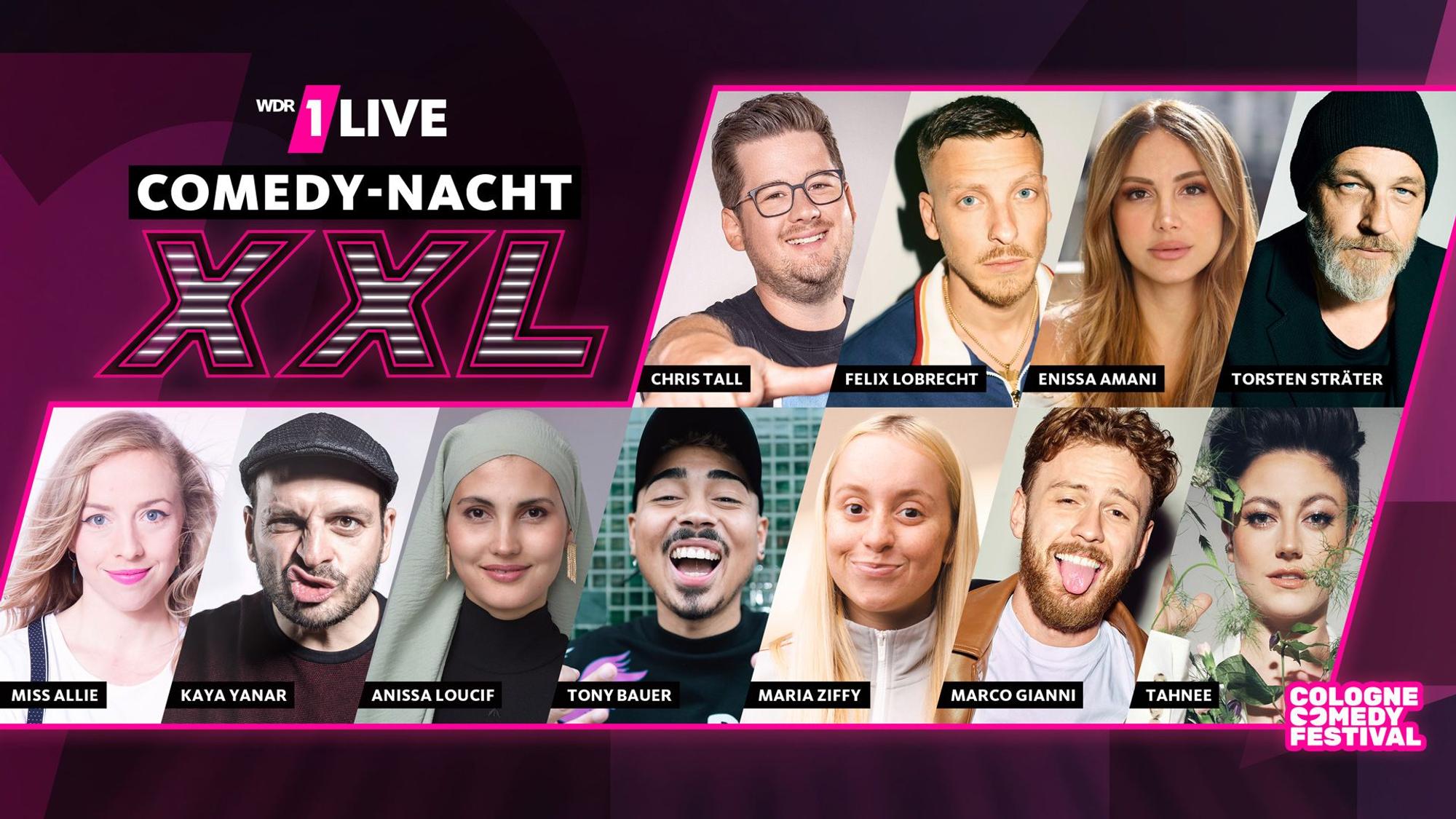 Comedy Show Programa 1LIVE Comedy-Nacht XXL: Jetzt Tickets für Europas größte Comedy-Show in ...