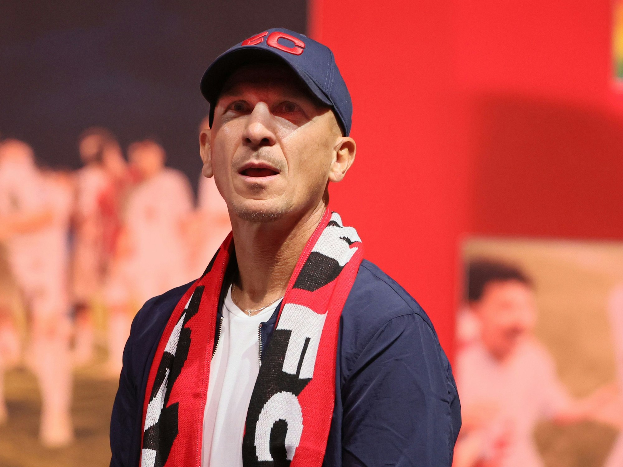 Gerhard Struber bei der Mitgliederversammlung.