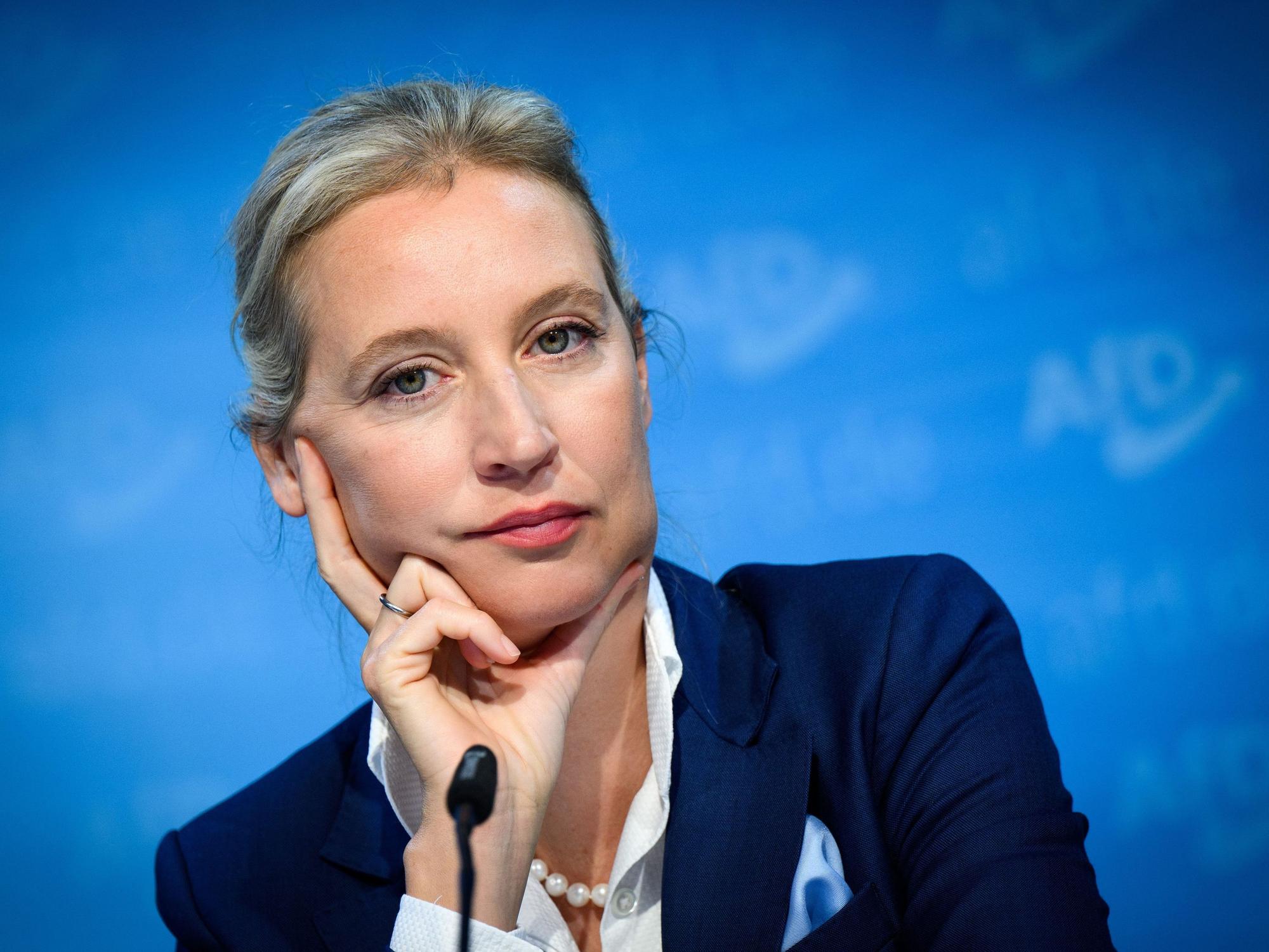 Die AfD-Vorsitzende Alice Weidel (hier am 23. September) soll Kanzlerkandidatin ihrer Partei für die Bundestagswahl 2025 werden.