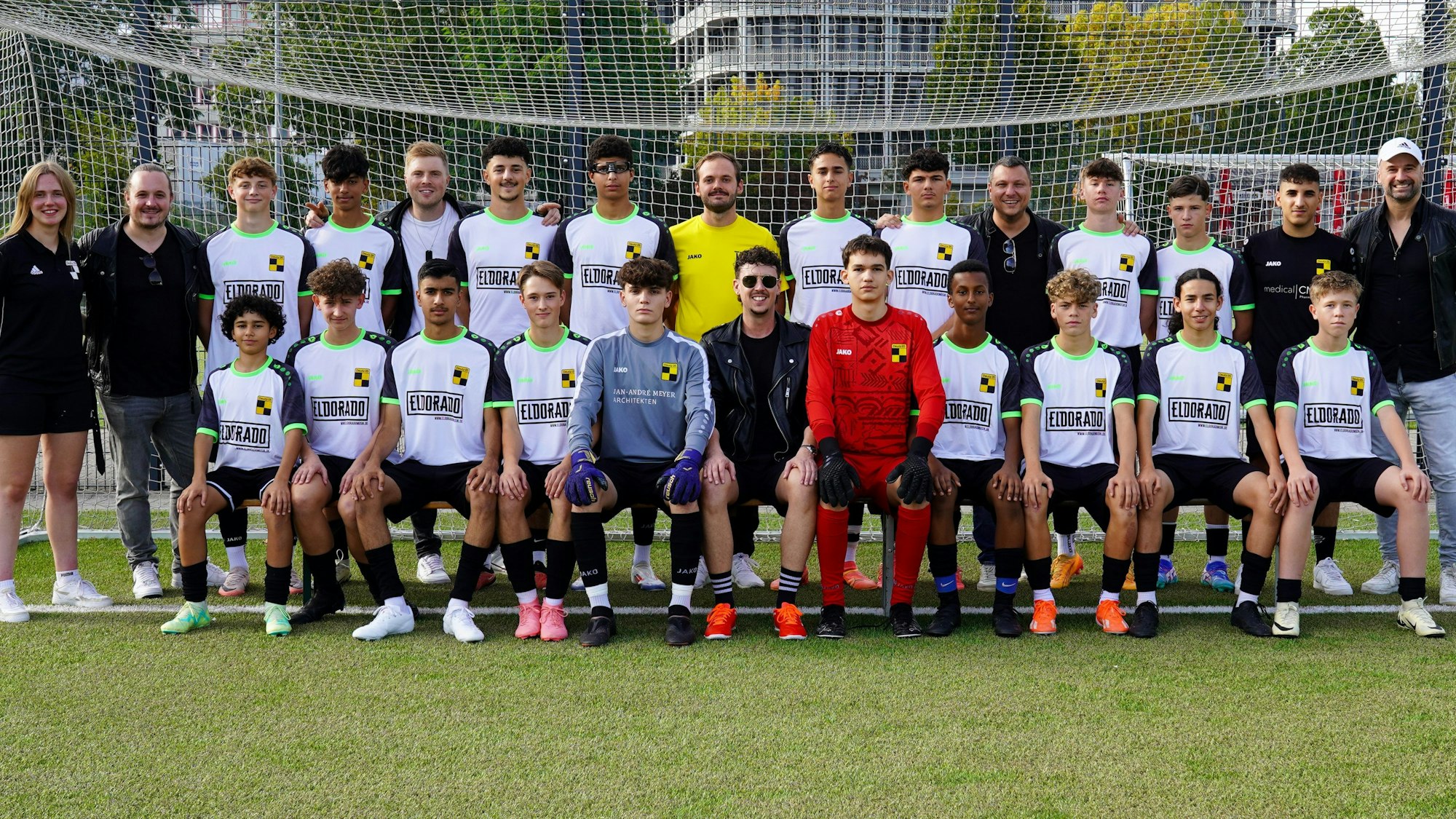 Die U16 des SV Deutz 05.