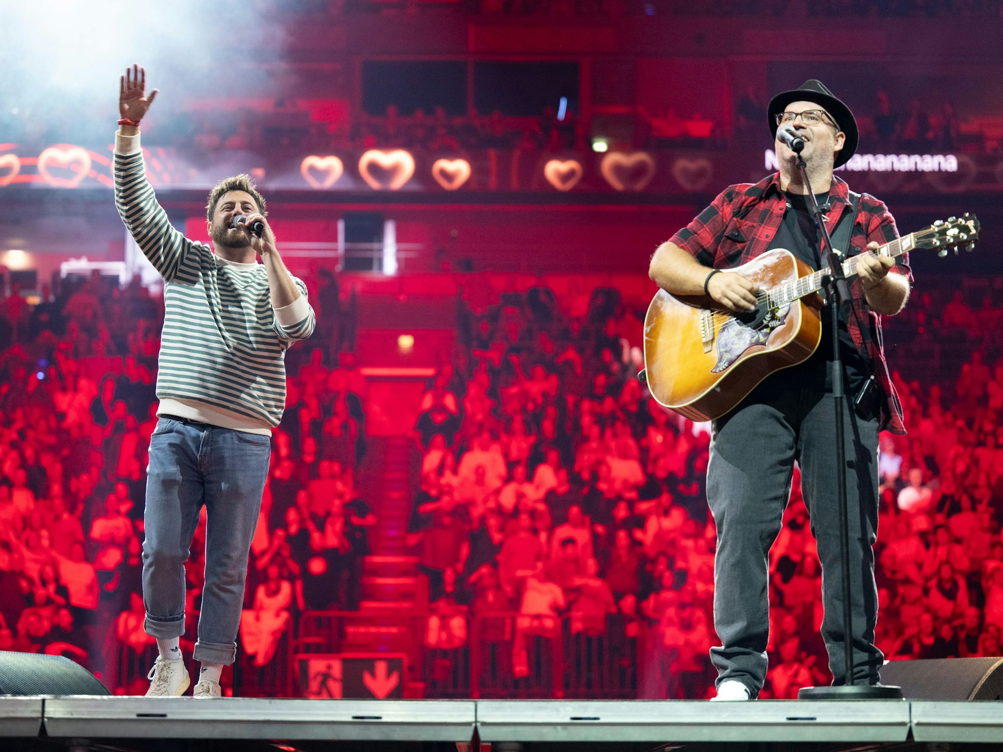 Lupo war unter den Gästen bei „Kölle singt“.