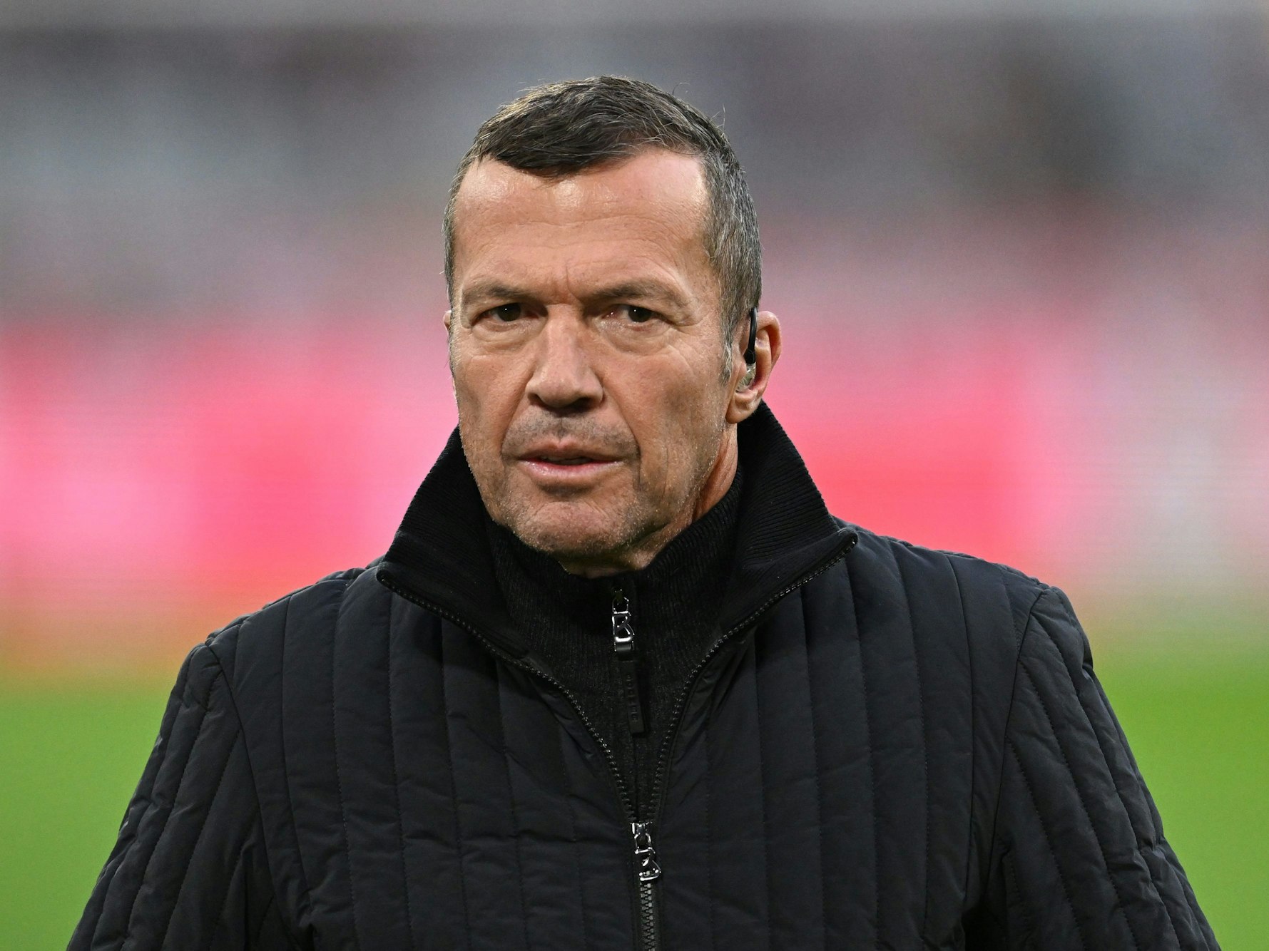 Lothar Matthäus im Stadion.