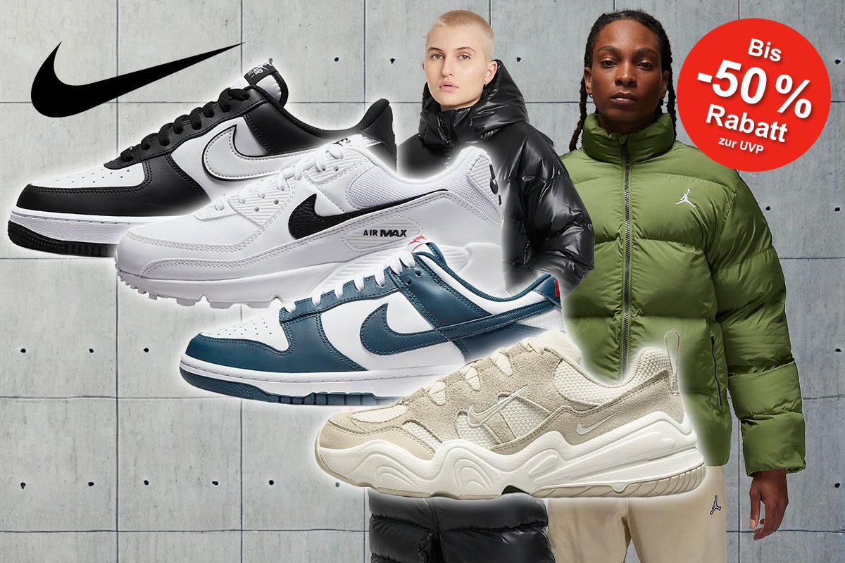 Mega Deals im Nike End of Season Sale Bis 50 Rabatt auf Sneaker und Fashion im Nike Sommerschlussverkauf Express