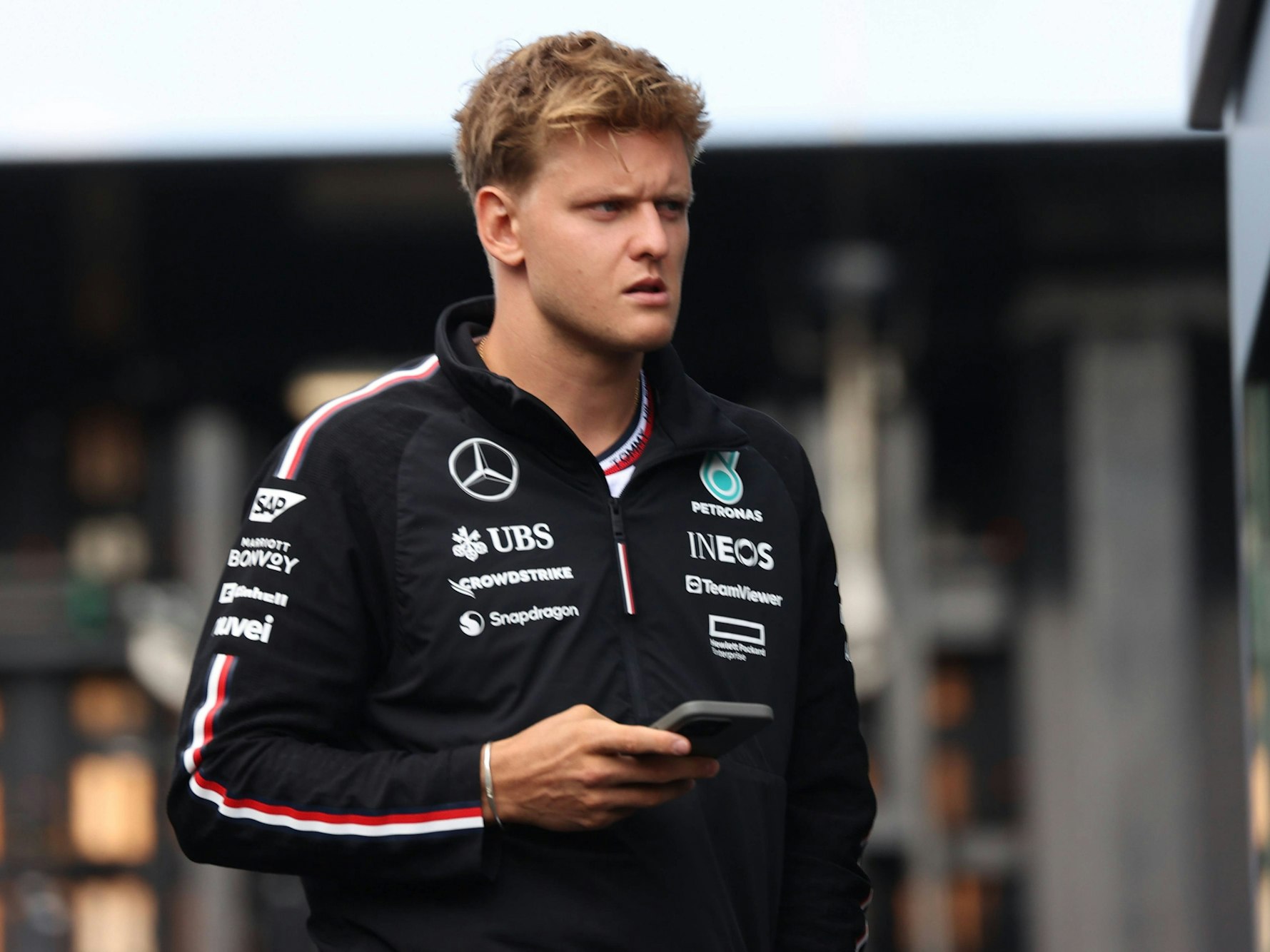 Mick Schumacher am Rande des Großen Preis von Zandvoort.