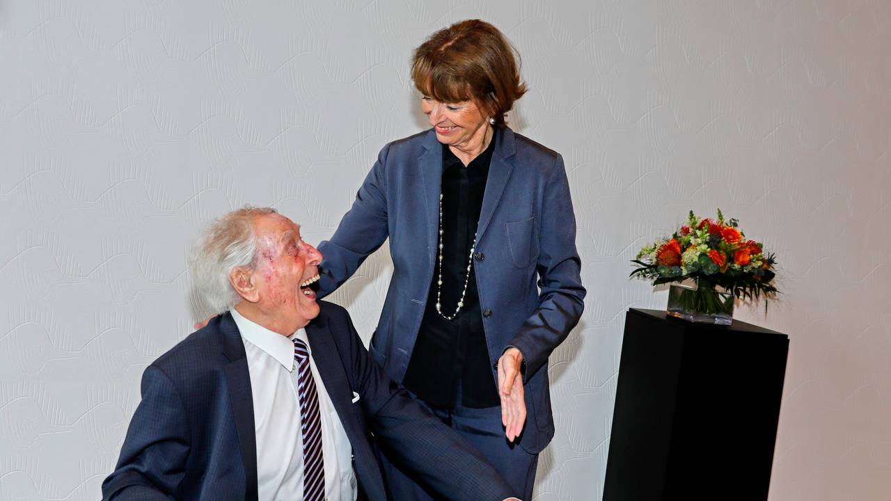 Ludwig Sebus und Oberbürgermeisterin Henriette Reker.