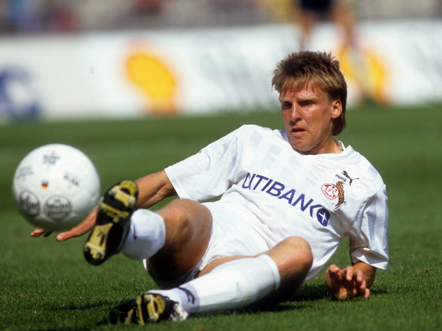 Alfons Higl im Trikot des 1. FC Köln 1991.