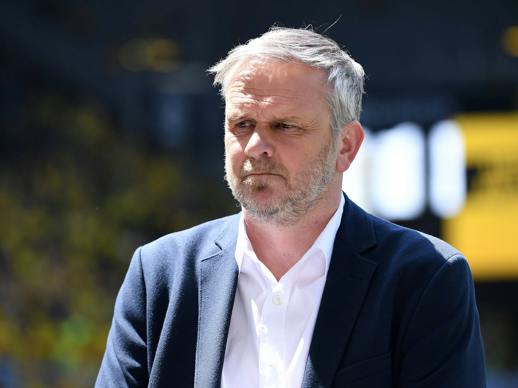 Didi Hamann im Dortmunder Stadion.