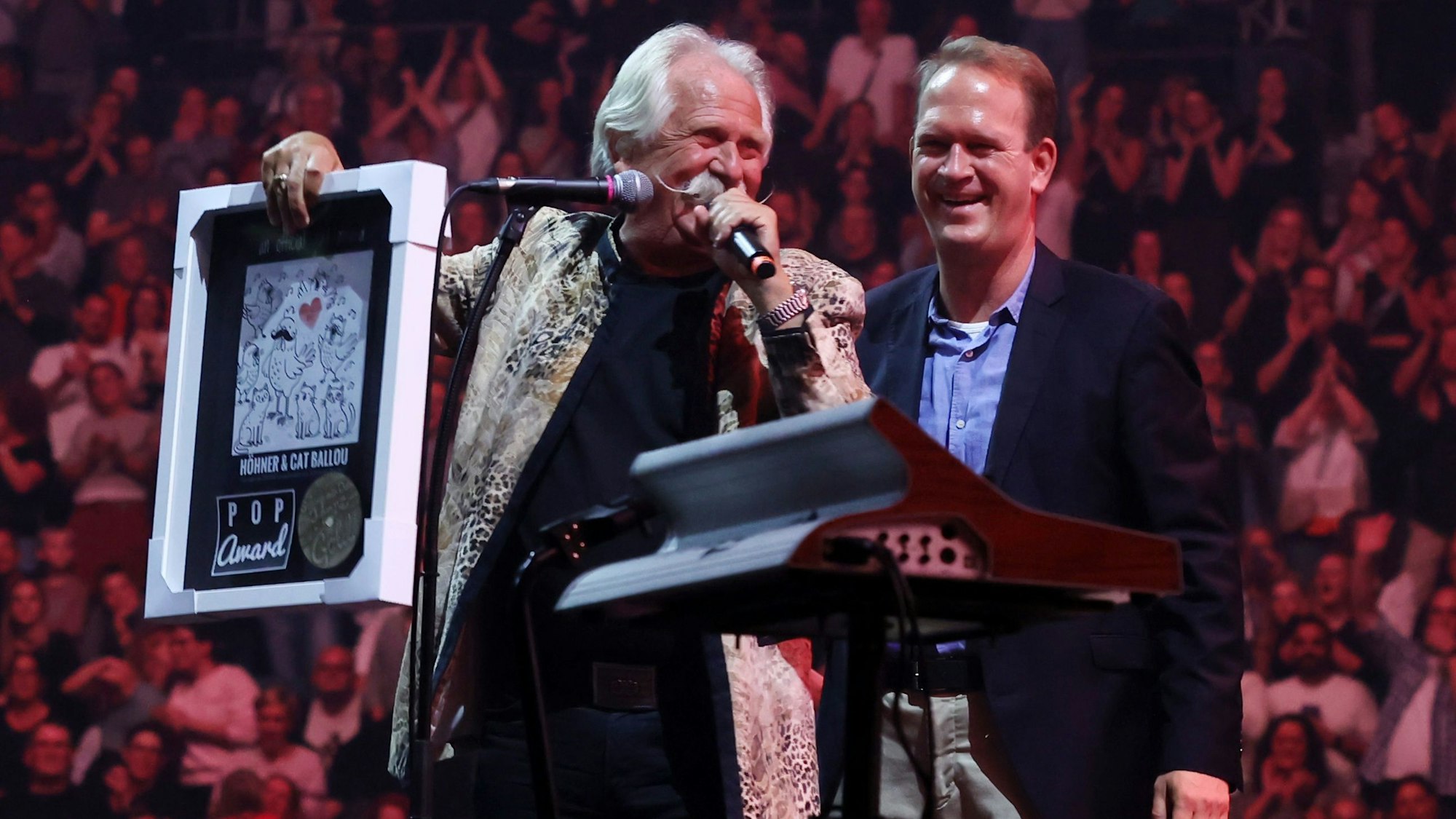 25 Jahre Cat Ballou in der Lanxess-Arena, Henning Krautmacher und Stefan Löcher.