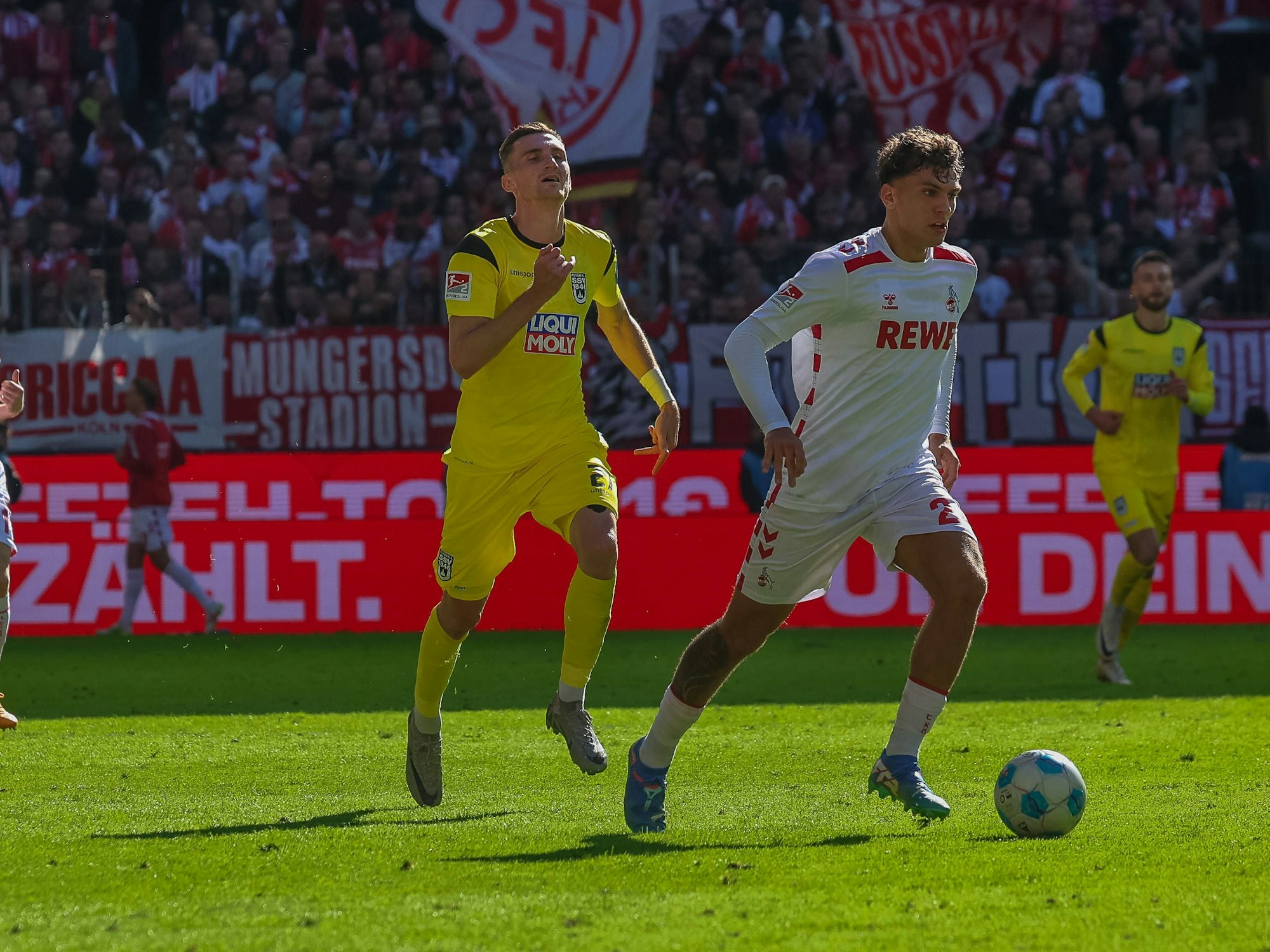 Julian Pauli im Spiel gegen Ulm