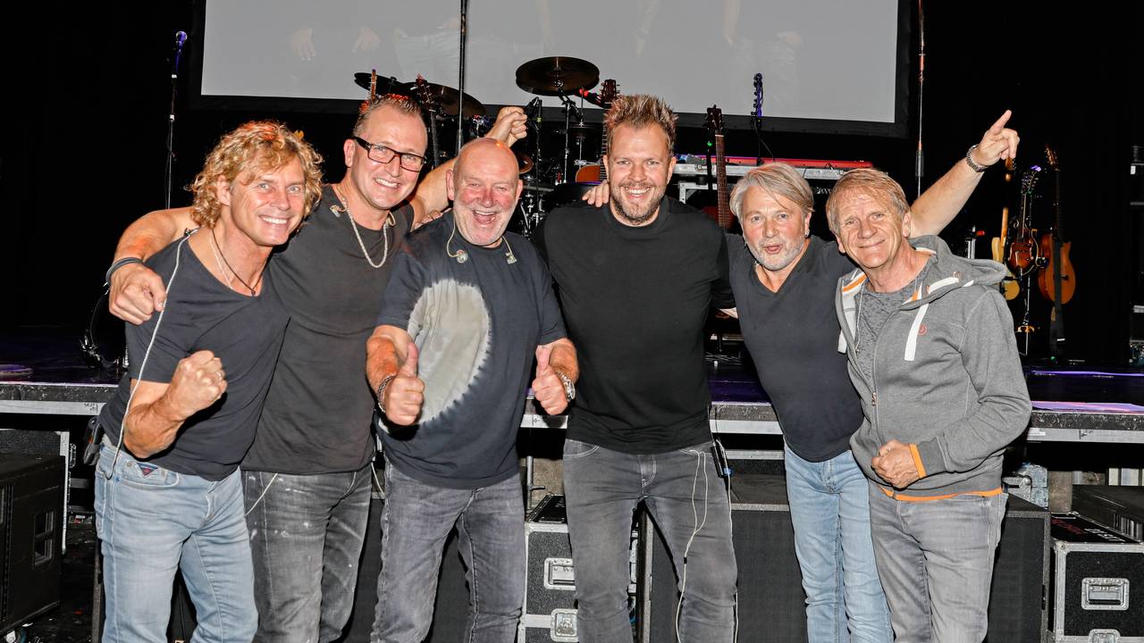 Die Paveier vor dem Konzert im Gloria.