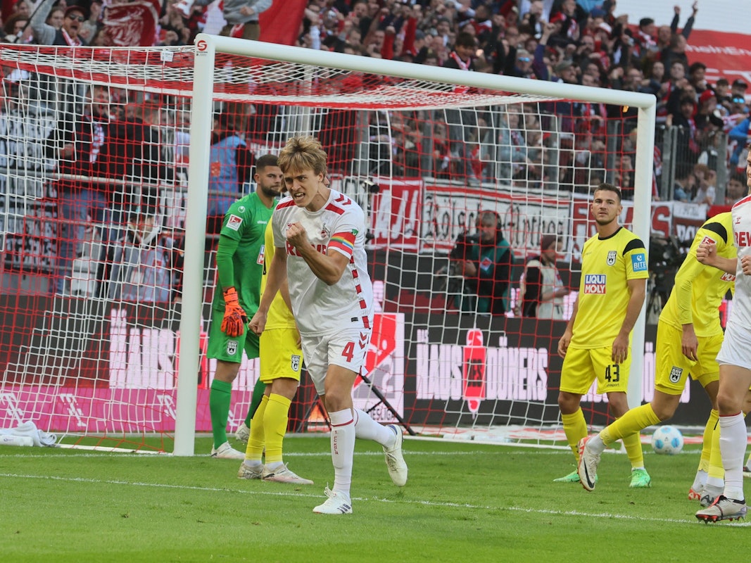 Timo Hübers trifft gegen Ulm.