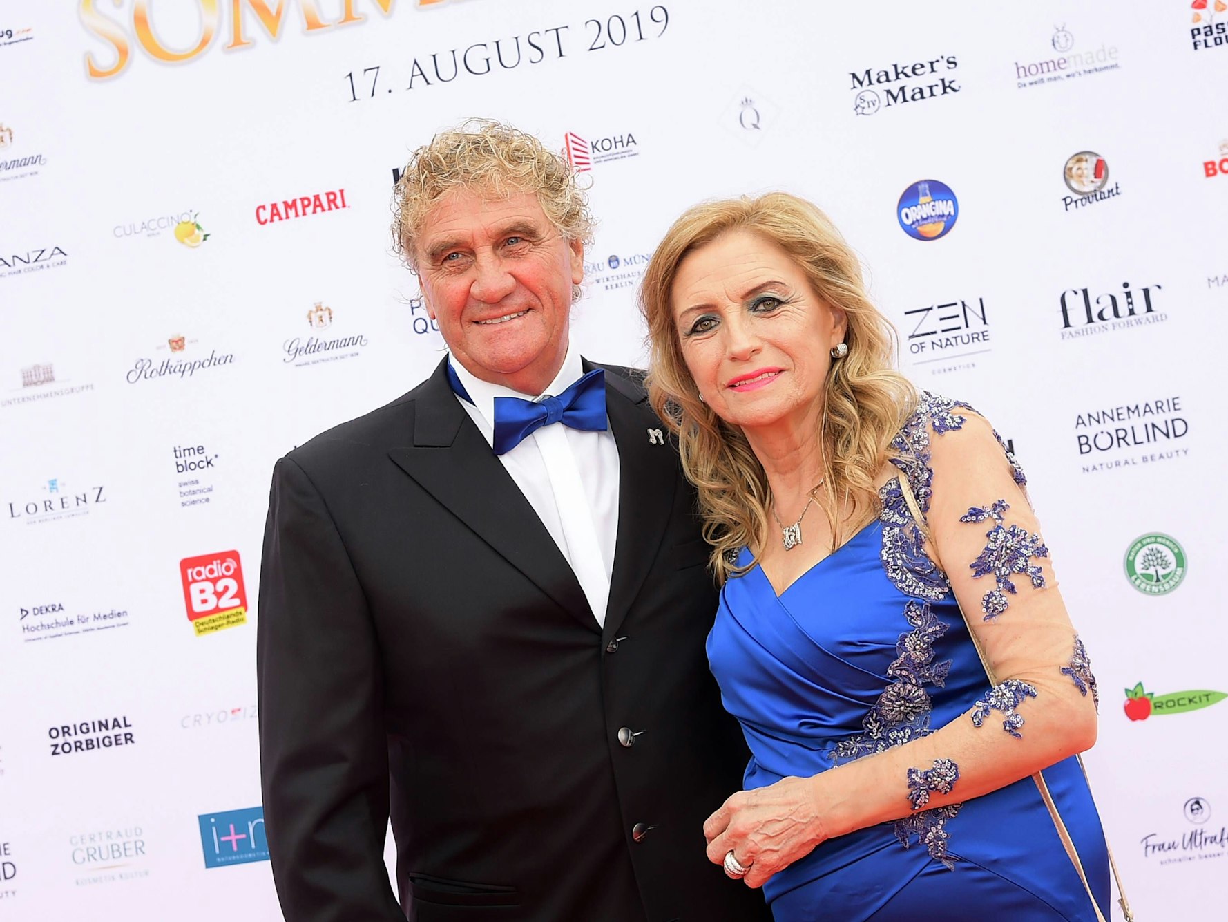 Jean Marie Pfaff mit Ehefrau Carmen bei einer Veranstaltung in Berlin.