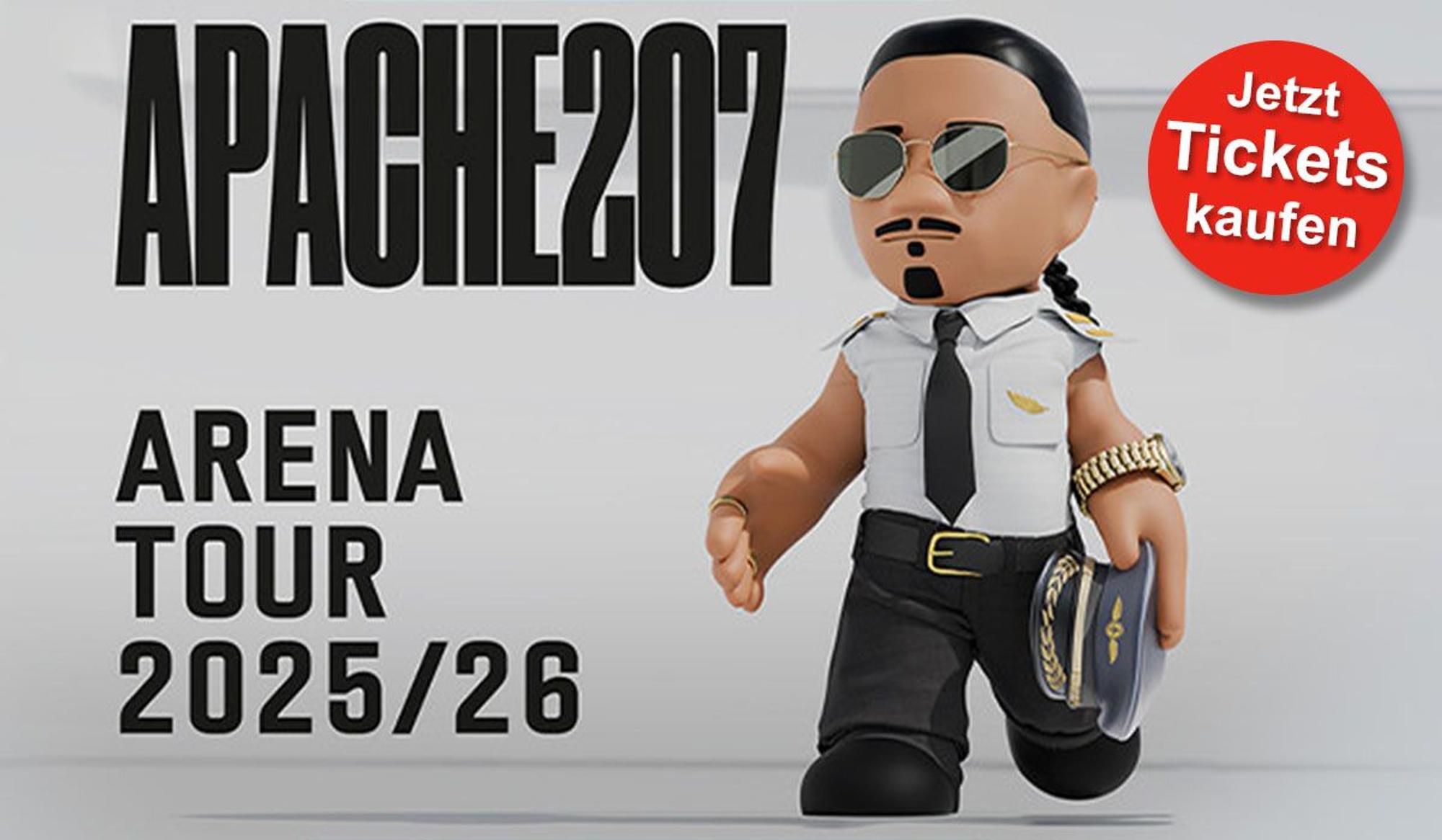Apache 207 Arena Tour 2025/26.