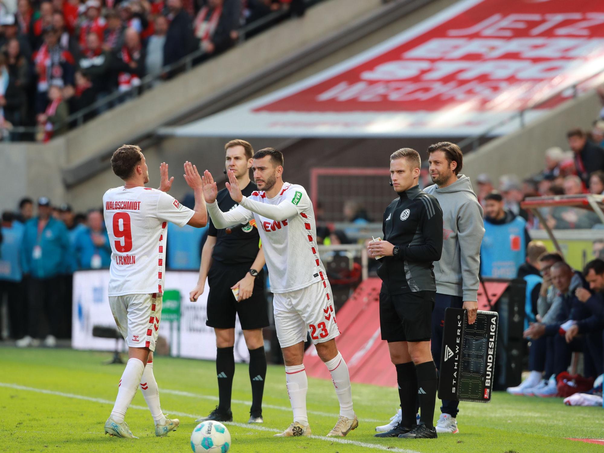 Sargis Adamyan komm für Luca Waldschmidt.