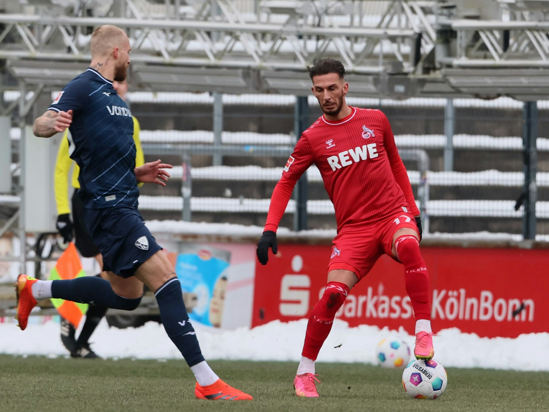 Leart Pacarada im Test gegen den VfL Bochum.