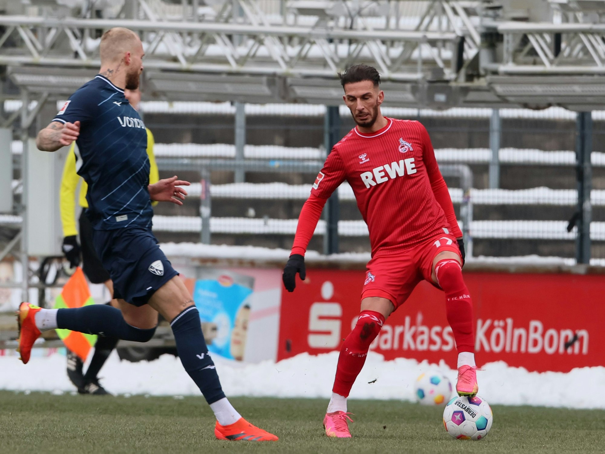 Leart Pacarada im Test gegen den VfL Bochum.