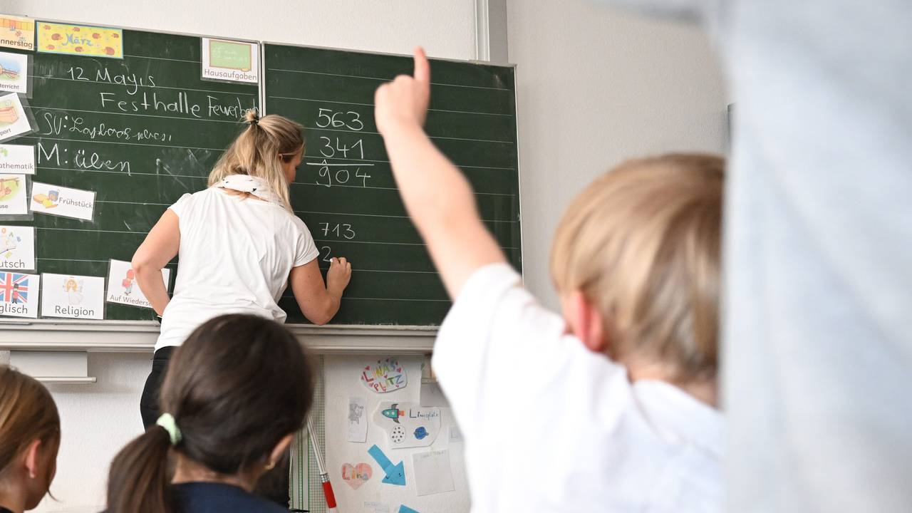 Schüler in einem Klassenzimmer