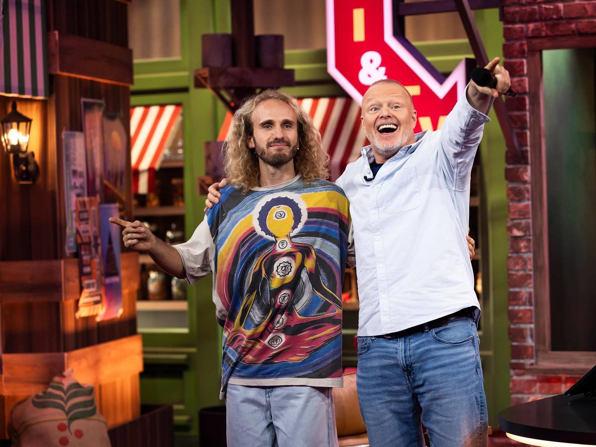 Louit Lippstreu (l.), Stefan Raab