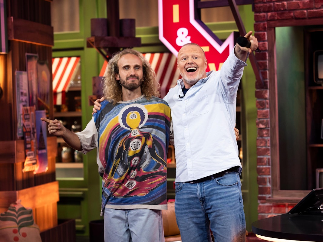 Louit Lippstreu (l.), Stefan Raab