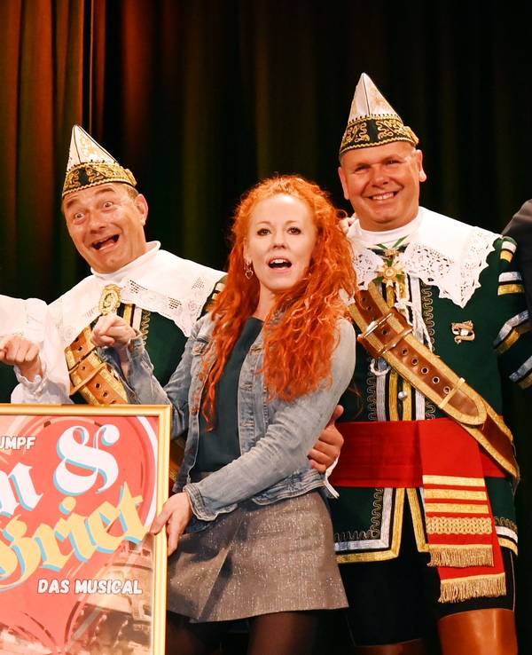 Jan von Werth stellt das Musical in der Volksbühne vor.