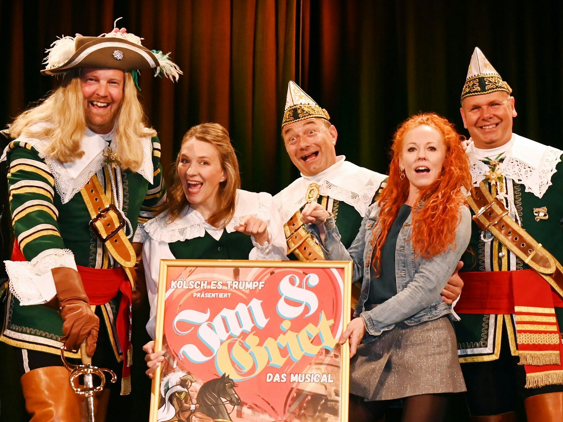 Jan von Werth stellt das Musical in der Volksbühne vor.